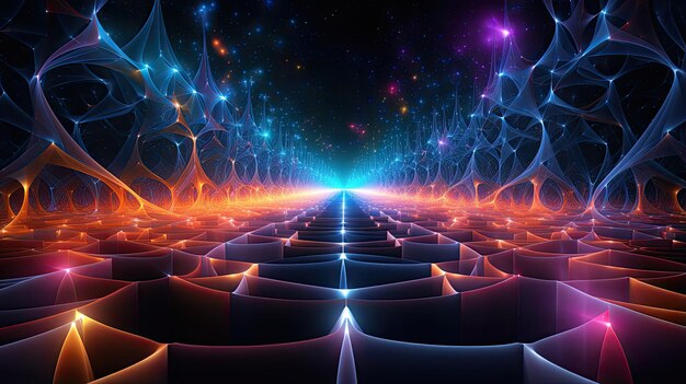 Quantum gates orchestrating quantum algorithms guiding qubits through logical operations