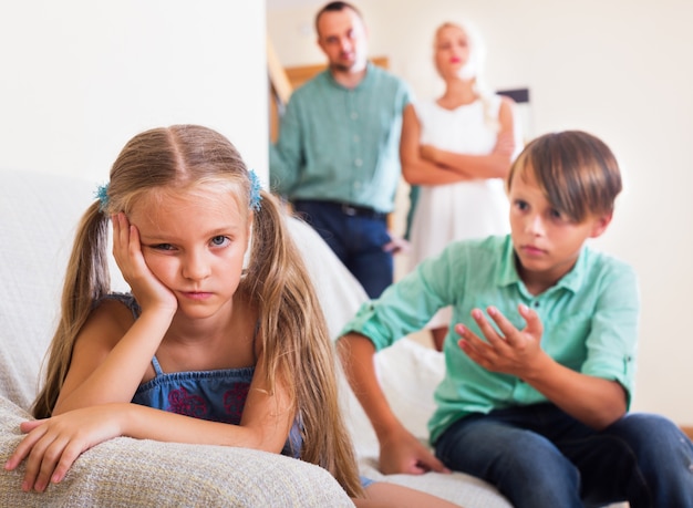 Foto litigare tra bambini