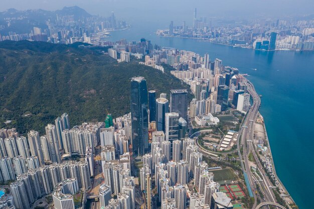 Photo quarry bay, hong kong, 19 march 2019: hong kong city