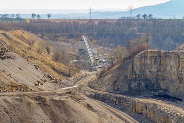 Photo quarry in southern germany