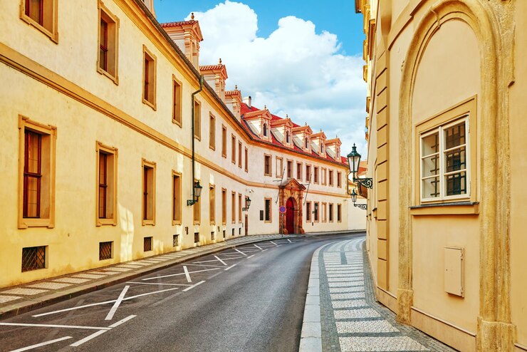 Photo 布拉格的马拉斯特拉纳 (mala strana) 街区和街道 布拉格小镇 布拉格市区 捷克共和国和其最历史悠久的地区之一