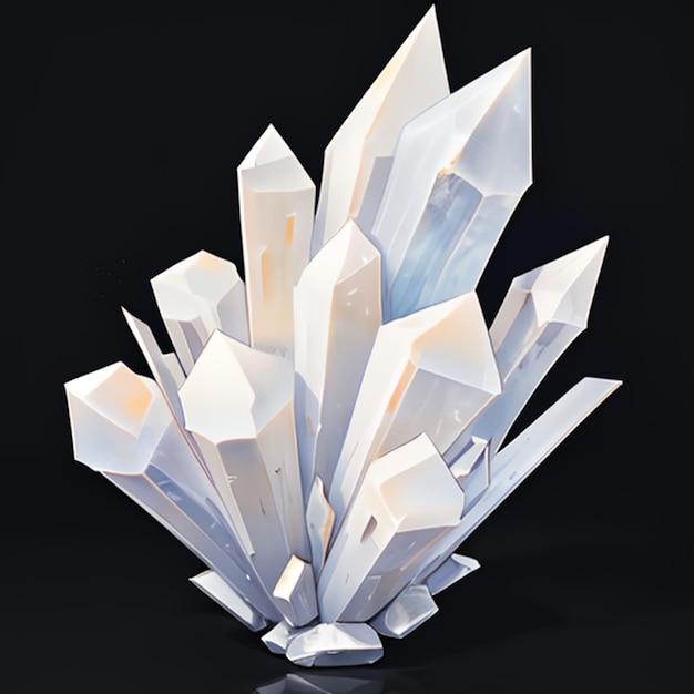 Quartz stone for game ideas or gemstone jewelry