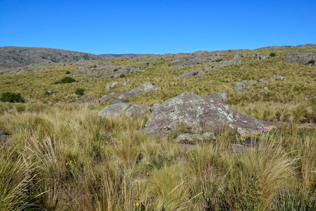 Quebrada del Condorito National Park landscapeCordoba province Argentina
