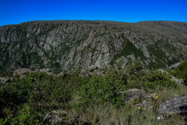 Quebrada del Condorito National Park landscapeCordoba province Argentina