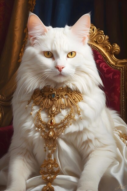 Photo queen cat chronicles exploring the regal nature of your majestic feline