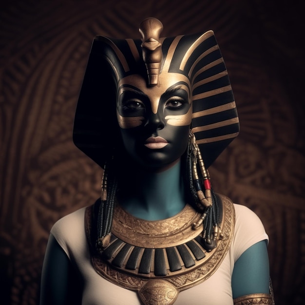 Premium AI Image | The queen Cleopatra