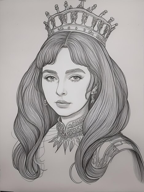Photo queen_drawing
