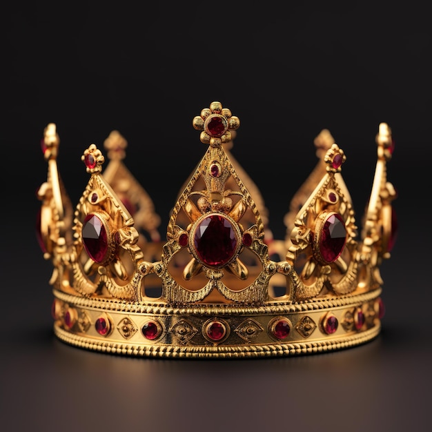 queen gold crown