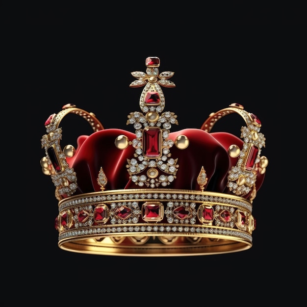 Queen gold crown