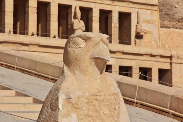 Tempio della regina hatshepsut a luxor, in egitto