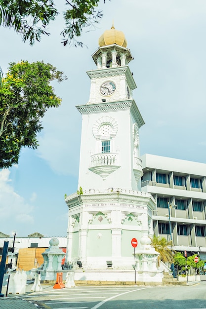 Queen Victoria Memorial klokkentoren - De toren werd in 1897 in gebruik genomen, tijdens de koloniale tijd van Penang, ter herdenking van het diamanten jubileum van koningin Victoria