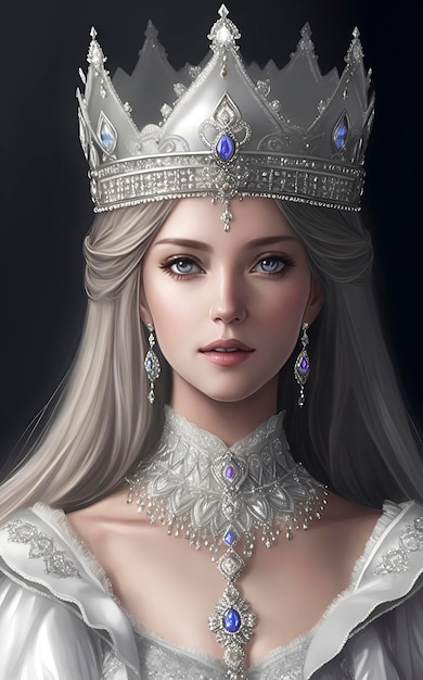 The queen of the white queen