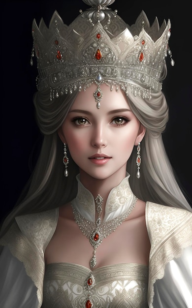 The queen of the white queen