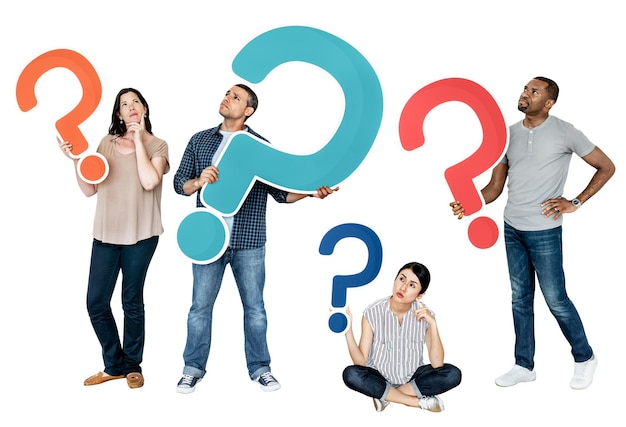 question mark png element transparent background