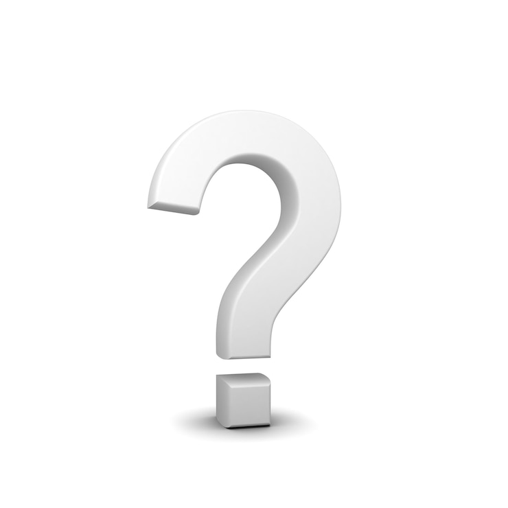 Photo question mark