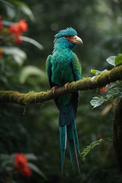 Quetzal bird Hispanic Heritage Month