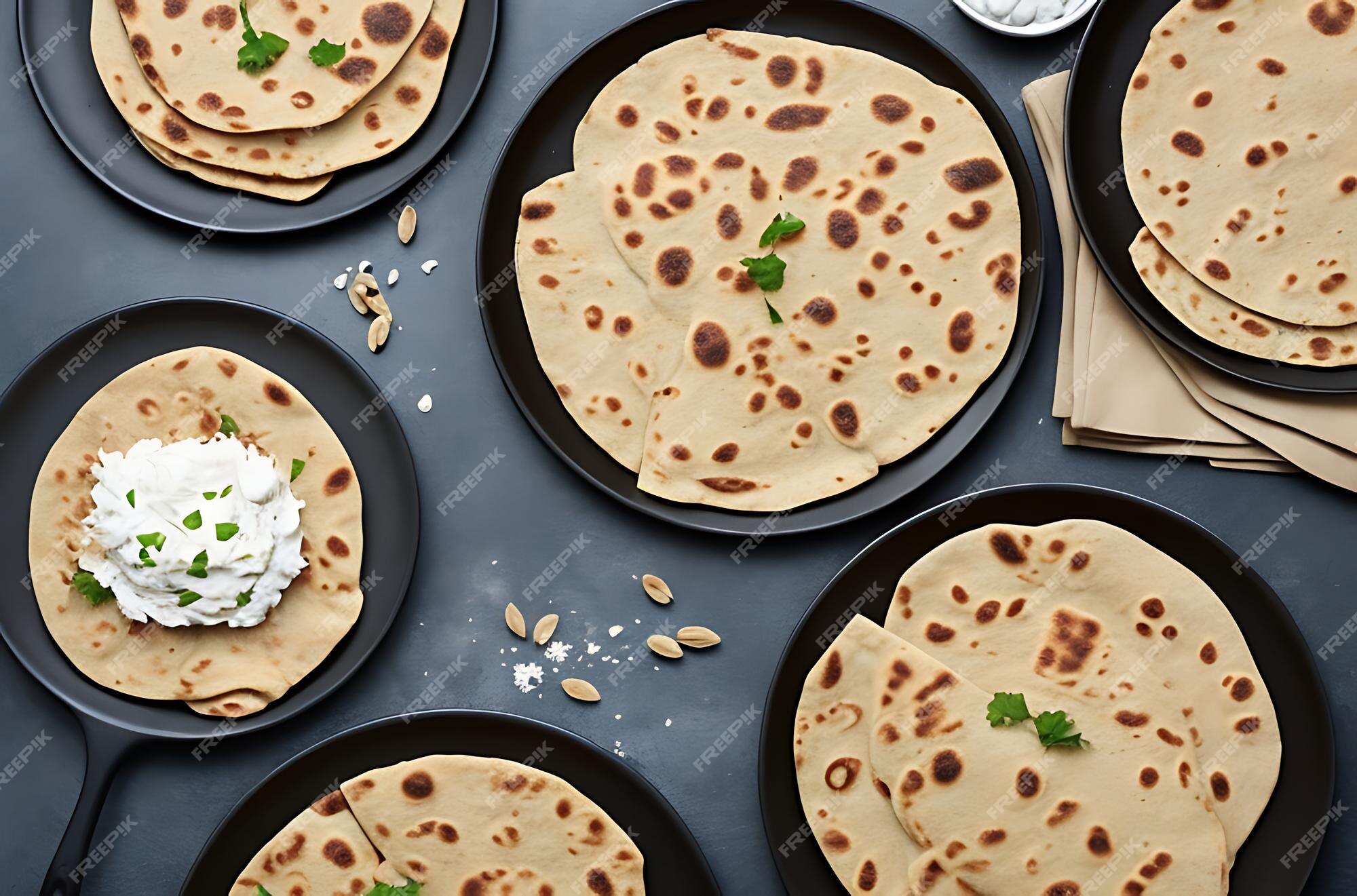 Premium AI Image Quick Whole Wheat Chapati premium-ai-image-quick-whole-wheat-chapati