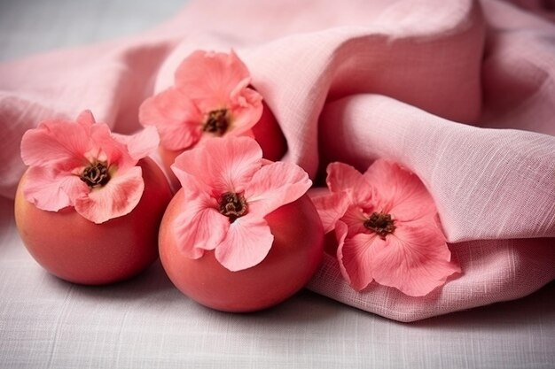 Photo quiet quince cute wallpaper for subdued sweetness