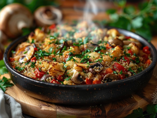 QUINOA BAKE van boompje en paddenstoel