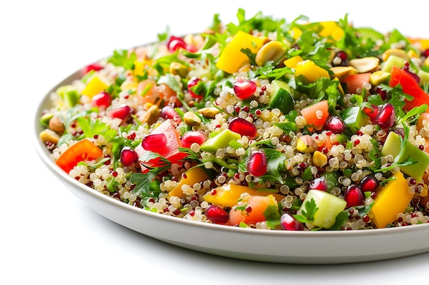 Quinoa-granaatappel salade verfrissend