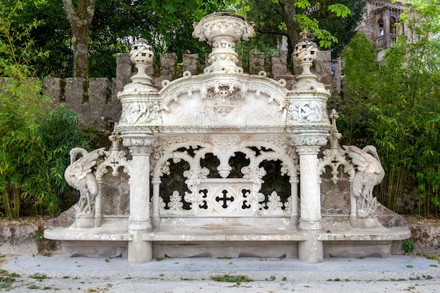 Photo quinta da regaleira palace in sintra lisbon portugal