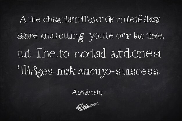 Premium Photo | Quote of the Day