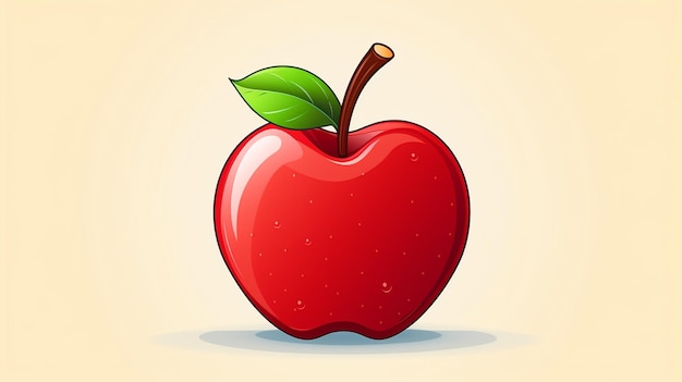 quotHealthy Apple Vector Design Iconquot