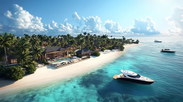 Photo quotislandhopping beach resort with private speedboatsquot