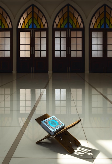 Foto il corano è il libro sacro dei musulmani in thailandia moschea durante il ramadan