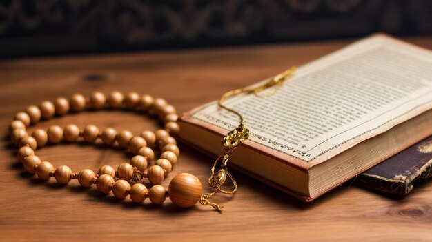 Photo quran with tasbih