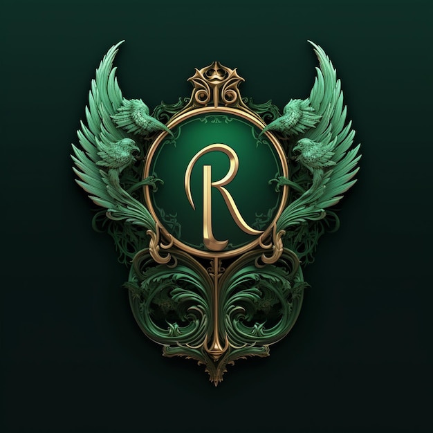 R koninklijk groen logo