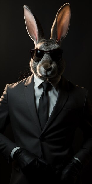 Photo a rabbit cia agent