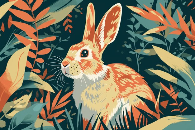 rabbit graphic design