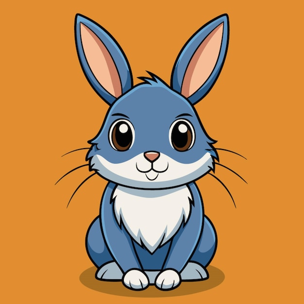 Rabbit tekening illustratie voor de lenteviering
