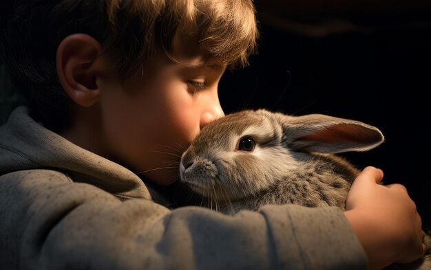 Rabbit Trust Het zachte aaien van een kind