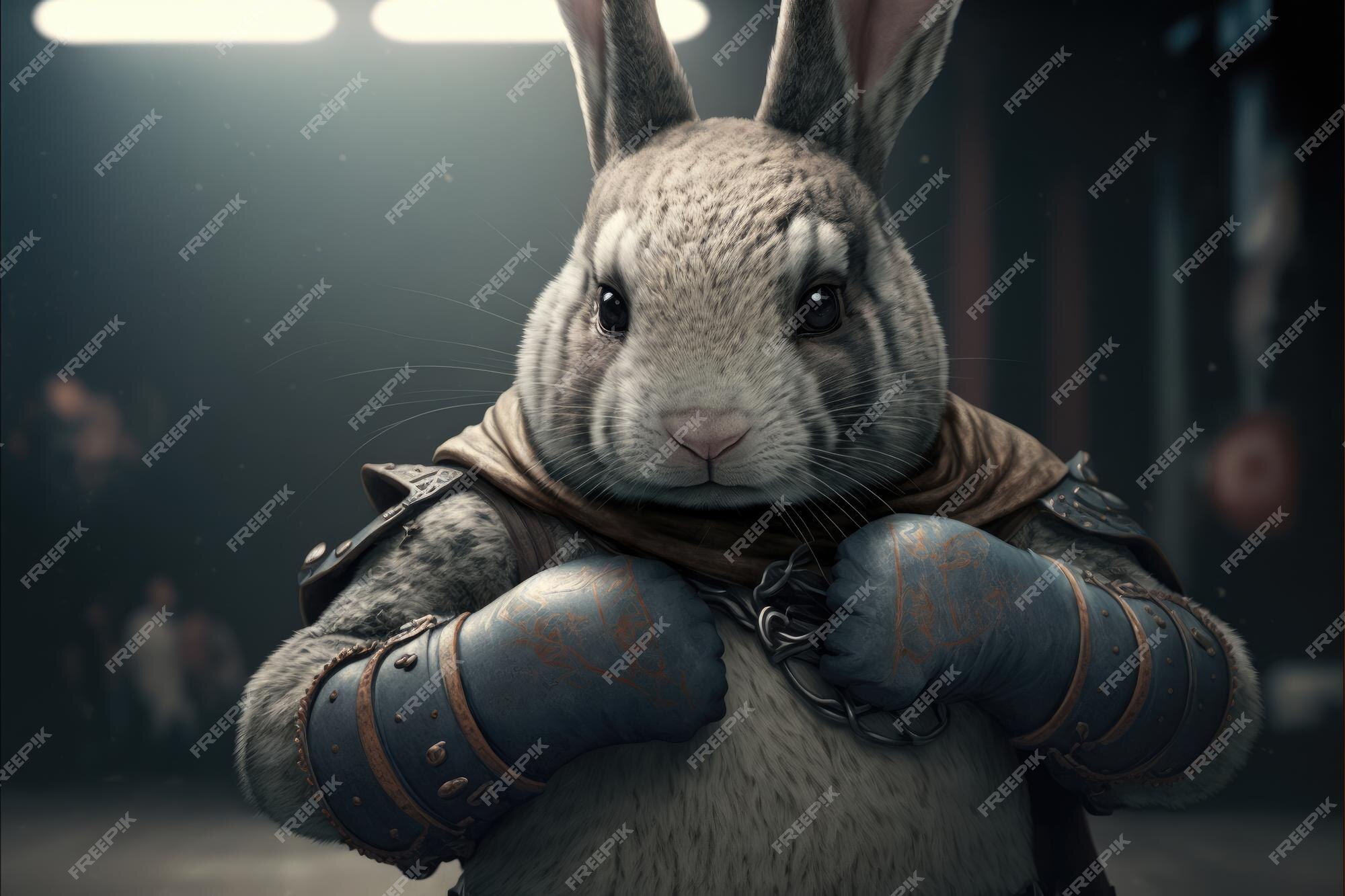 VIZ Media - It's rabbit season and this warrior is doing all the