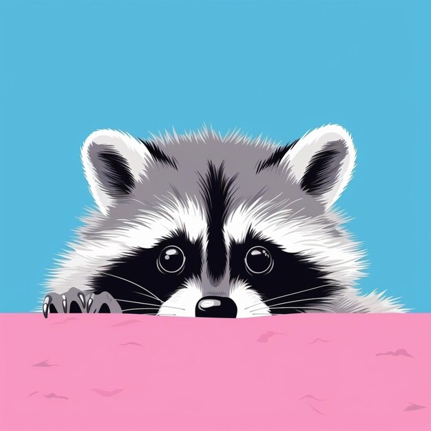 Photo raccoon