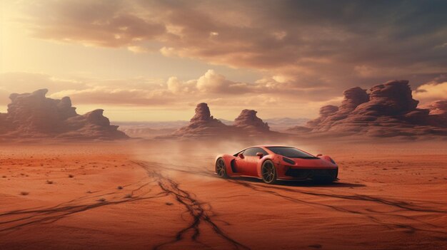 Racing game background