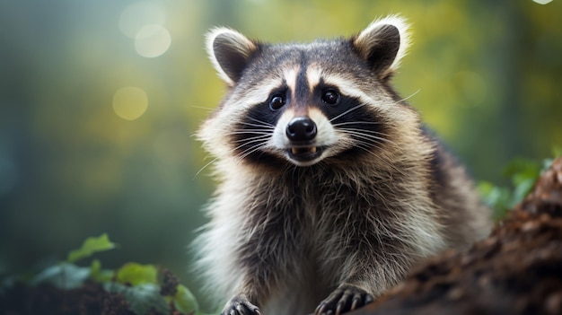 Racoon high quality background