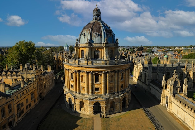 Radcliffe Camera an old historic building in Oxford