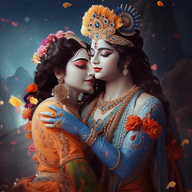 Radha krishna Generative Ai