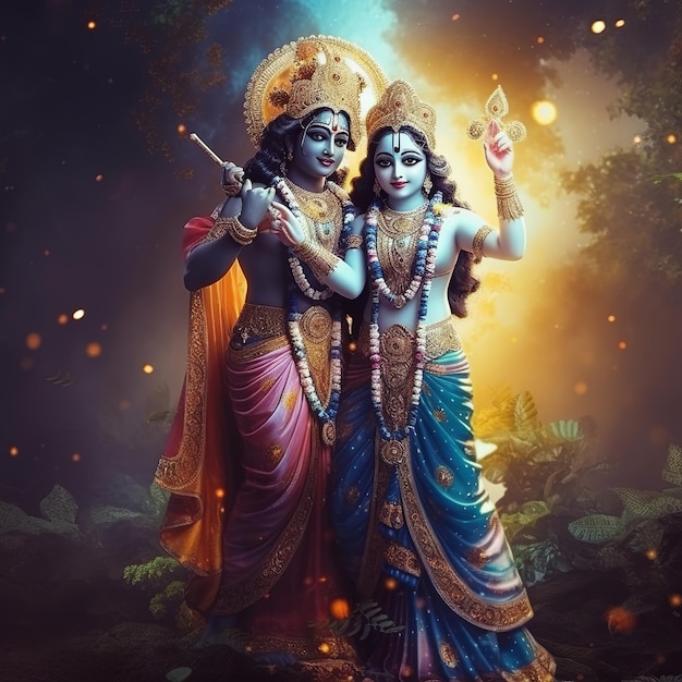 Radha krishna Generative Ai