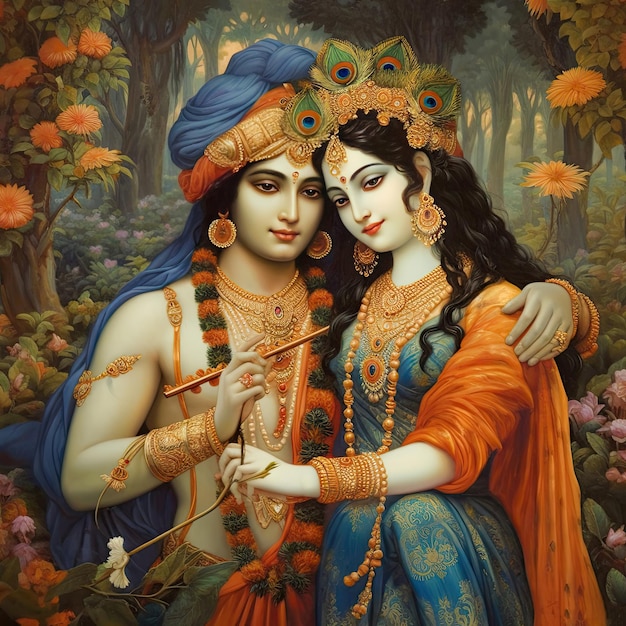 Radha Krishna in Love