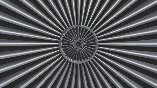 Radial metal texture background