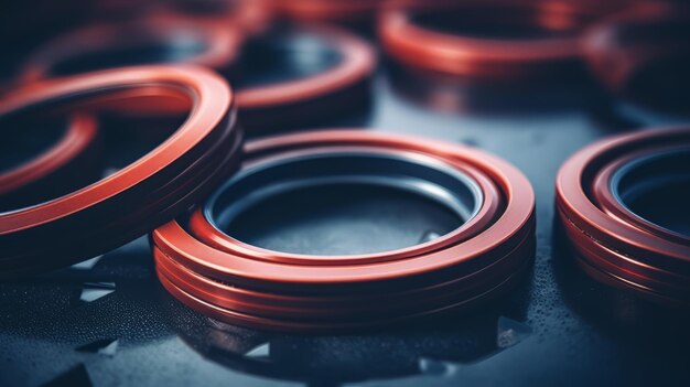 Photo radial shaft seals for industry applications