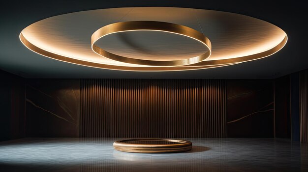 Radiant circle light