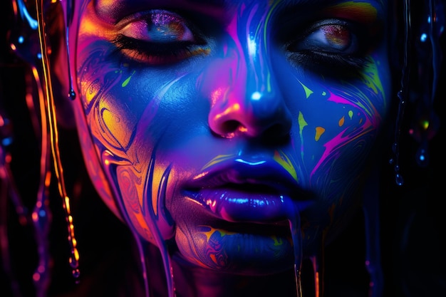 Radiant CloseUp UV Portrait в соотношении сторон 32