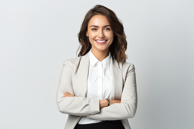 Radiant and Confident Capturing the Charisma of a Business Woman