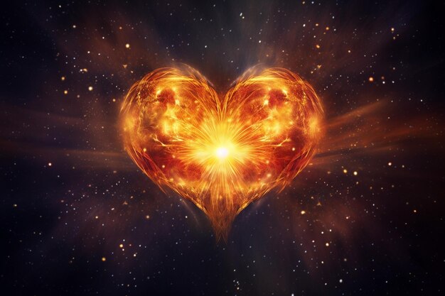 Radiant Connection Heart photo