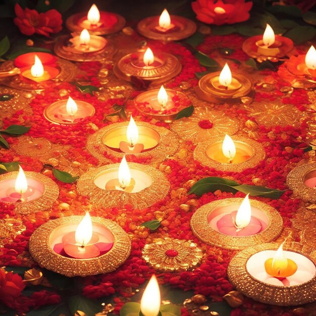 Radiant Diwali Celebrating Light and Unity